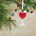 Hallmark : Holiday Wine Goblet Hallmark Ornament - Hallmark : Holiday Wine Goblet Hallmark Ornament