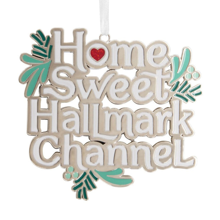 Hallmark : Home Sweet Hallmark Channel Metal Ornament - Hallmark : Home Sweet Hallmark Channel Metal Ornament