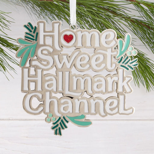 Hallmark : Home Sweet Hallmark Channel Metal Ornament - Hallmark : Home Sweet Hallmark Channel Metal Ornament