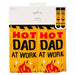 Hallmark : Hot Dad at Work Novelty Crew Socks - Hallmark : Hot Dad at Work Novelty Crew Socks