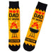 Hallmark : Hot Dad at Work Novelty Crew Socks - Hallmark : Hot Dad at Work Novelty Crew Socks