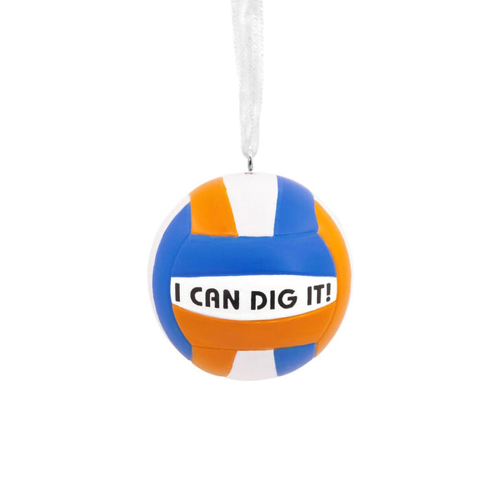 Hallmark : I Can Dig It! Volleyball Hallmark Ornament - Hallmark : I Can Dig It! Volleyball Hallmark Ornament