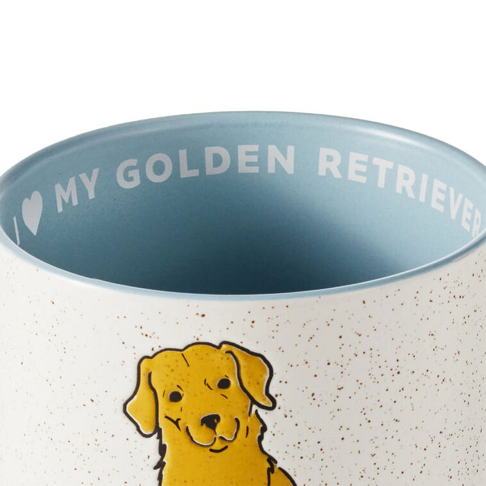 Hallmark : I Heart My Golden Retriever Mug, 16 oz. - Hallmark : I Heart My Golden Retriever Mug, 16 oz.