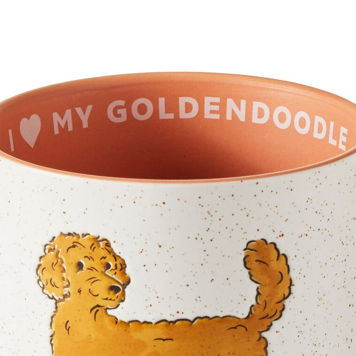 Hallmark : I Heart My Goldendoodle Mug, 16 oz. - Hallmark : I Heart My Goldendoodle Mug, 16 oz.