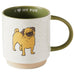 Hallmark : I Heart My Pug Mug, 16 oz. - Hallmark : I Heart My Pug Mug, 16 oz.