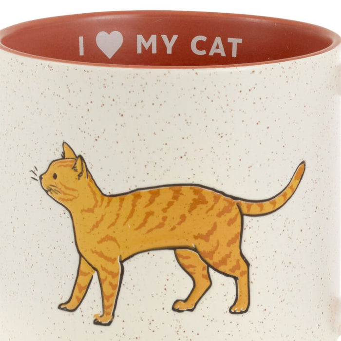 Hallmark : I Heart My Tabby Cat Mug, 16 oz. - Hallmark : I Heart My Tabby Cat Mug, 16 oz.