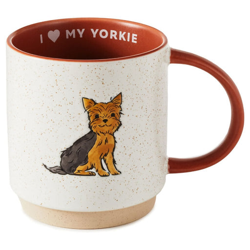 Hallmark : I Heart My Yorkie Mug, 16 oz. - Hallmark : I Heart My Yorkie Mug, 16 oz.