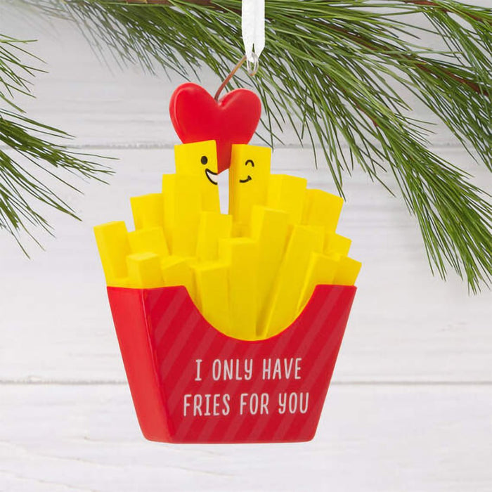 Hallmark : I Only Have Fries for You Hallmark Ornament - Hallmark : I Only Have Fries for You Hallmark Ornament