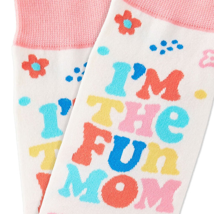 Hallmark : I'm the Fun Mom Novelty Crew Socks - Hallmark : I'm the Fun Mom Novelty Crew Socks