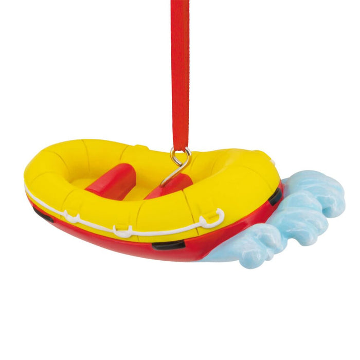 Hallmark : Inflatable Raft Hallmark Ornament - Hallmark : Inflatable Raft Hallmark Ornament