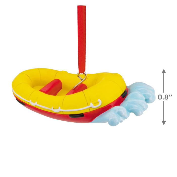 Hallmark : Inflatable Raft Hallmark Ornament - Hallmark : Inflatable Raft Hallmark Ornament