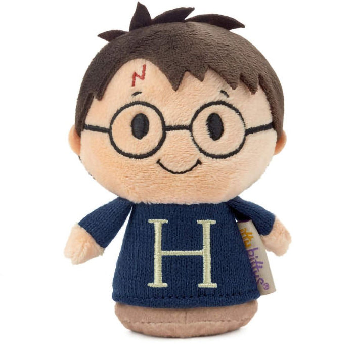 Hallmark : itty bittys® Harry Potter™ Harry in Blue H Sweater Plush - Hallmark : itty bittys® Harry Potter™ Harry in Blue H Sweater Plush