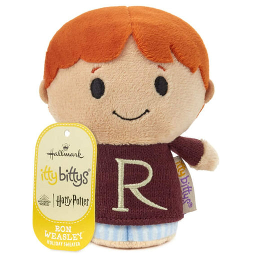 Hallmark : itty bittys® Harry Potter™ Ron in Blue R Sweater Plush - Hallmark : itty bittys® Harry Potter™ Ron in Blue R Sweater Plush