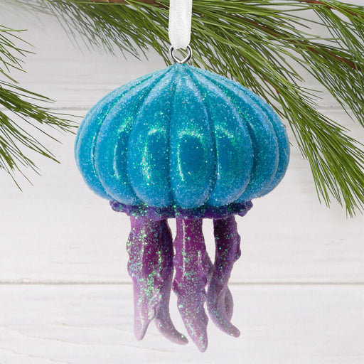 Hallmark : Jellyfish Hallmark Ornament - Hallmark : Jellyfish Hallmark Ornament