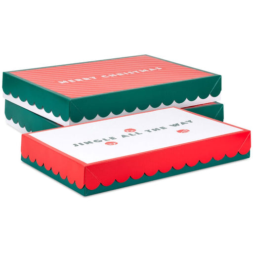 Hallmark : Jingle All the Way 3 - Pack Assortment Large Christmas Gift Box Bundle - Hallmark : Jingle All the Way 3 - Pack Assortment Large Christmas Gift Box Bundle