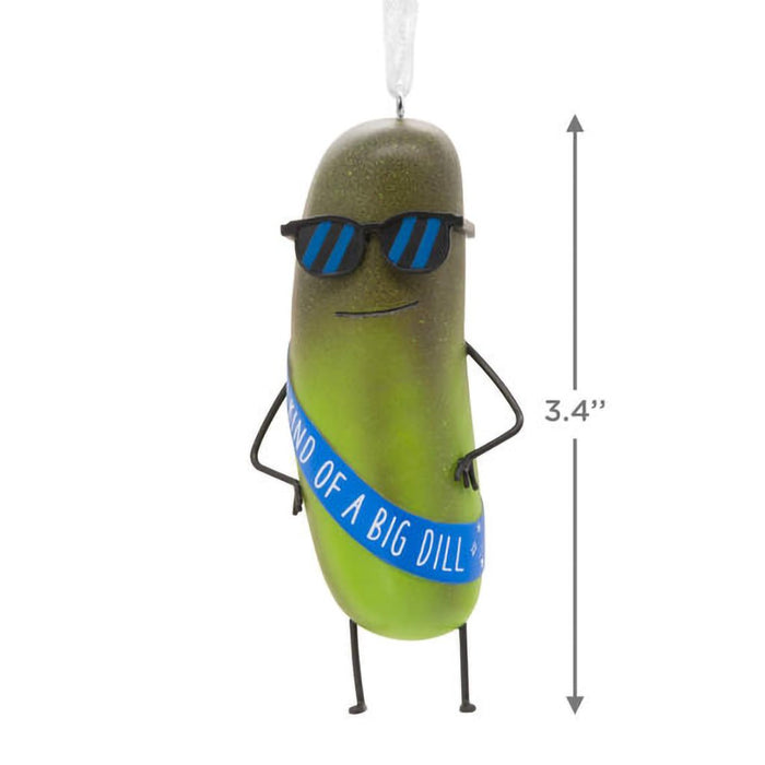 Hallmark : Kind of a Big Dill Pickle Hallmark Ornament - Hallmark : Kind of a Big Dill Pickle Hallmark Ornament