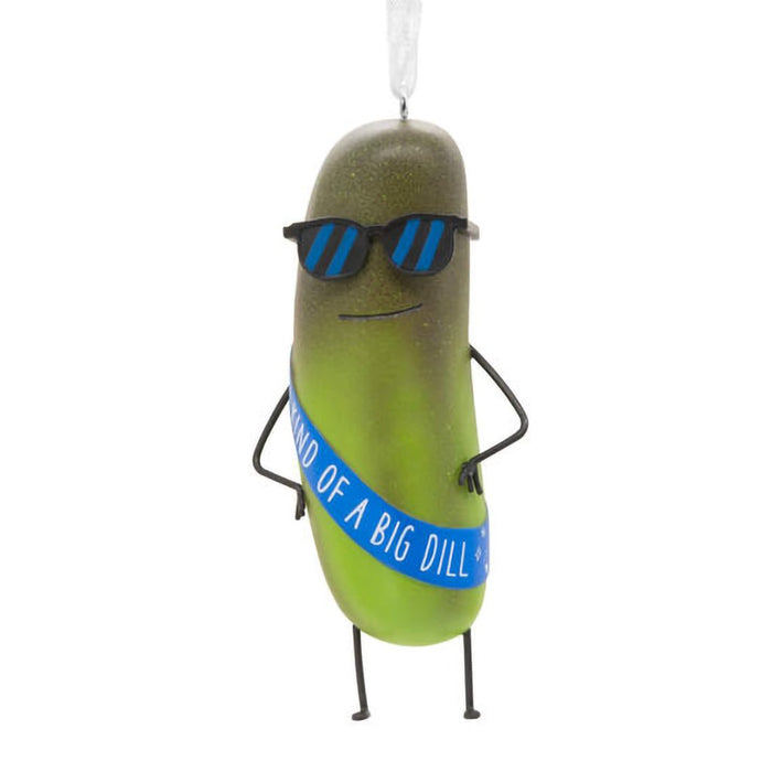 Hallmark : Kind of a Big Dill Pickle Hallmark Ornament - Hallmark : Kind of a Big Dill Pickle Hallmark Ornament