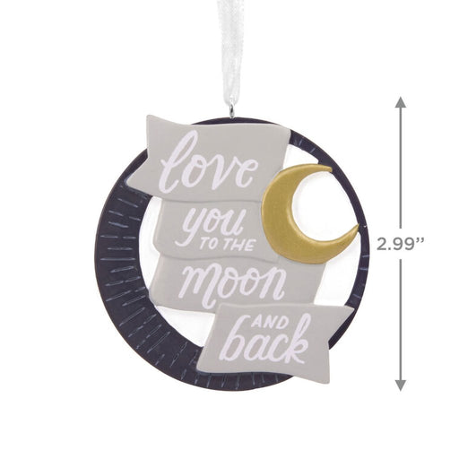 Hallmark : Love You to the Moon and Back Hallmark Ornament - Hallmark : Love You to the Moon and Back Hallmark Ornament