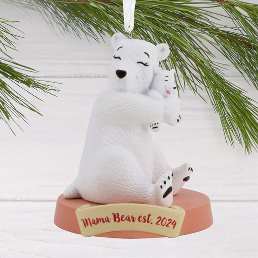 Hallmark : Mama Bear New Mom 2024 Hallmark Ornament - Hallmark : Mama Bear New Mom 2024 Hallmark Ornament