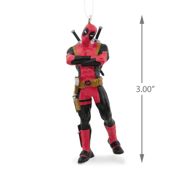 Hallmark : Marvel Deadpool Hallmark Ornament - Hallmark : Marvel Deadpool Hallmark Ornament