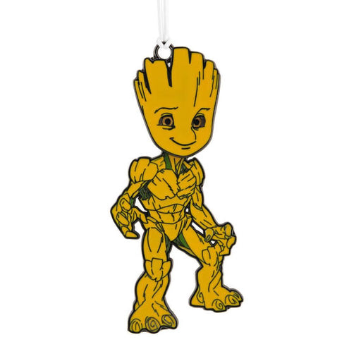 Hallmark : Marvel Groot Moving Metal Hallmark Ornament - Hallmark : Marvel Groot Moving Metal Hallmark Ornament