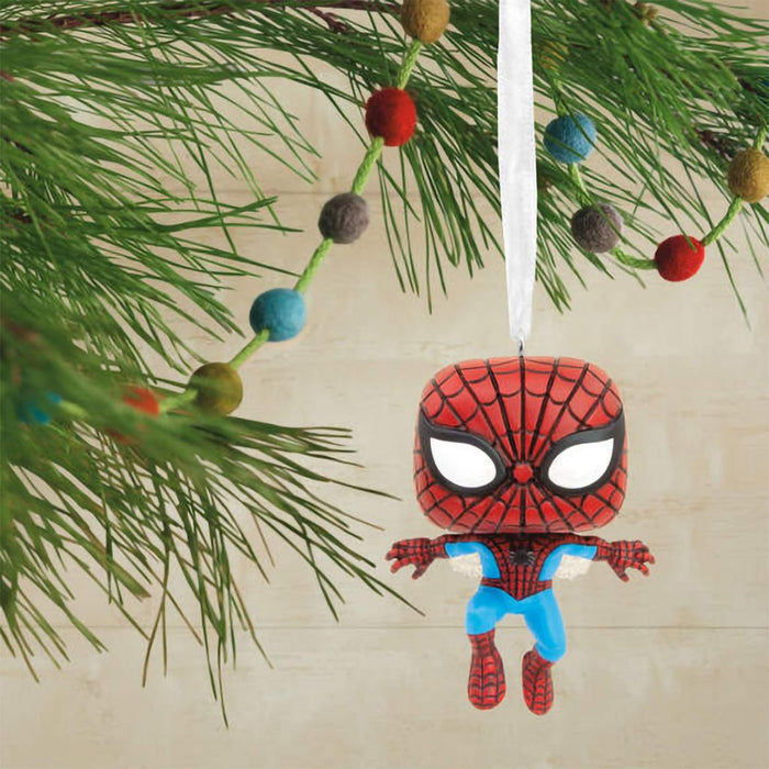 Hallmark : Marvel Spider - Man Funko POP!® Hallmark Ornament - Hallmark : Marvel Spider - Man Funko POP!® Hallmark Ornament