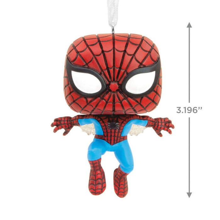 Hallmark : Marvel Spider - Man Funko POP!® Hallmark Ornament - Hallmark : Marvel Spider - Man Funko POP!® Hallmark Ornament