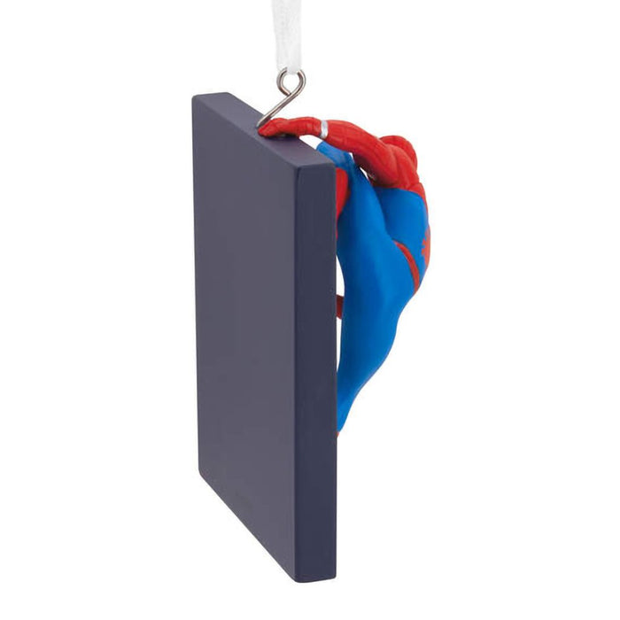 Hallmark : Marvel Spider - Man on Window Hallmark Ornament - Hallmark : Marvel Spider - Man on Window Hallmark Ornament