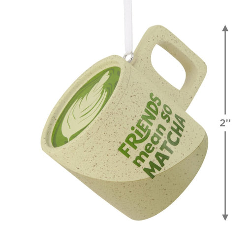 Hallmark : Matcha Mug Hallmark Ornament - Hallmark : Matcha Mug Hallmark Ornament