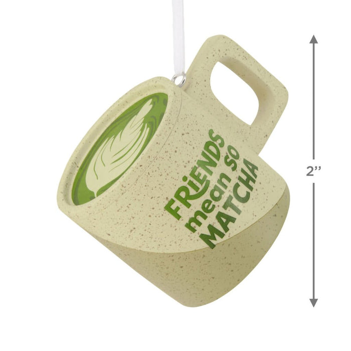 Hallmark : Matcha Mug Hallmark Ornament - Hallmark : Matcha Mug Hallmark Ornament