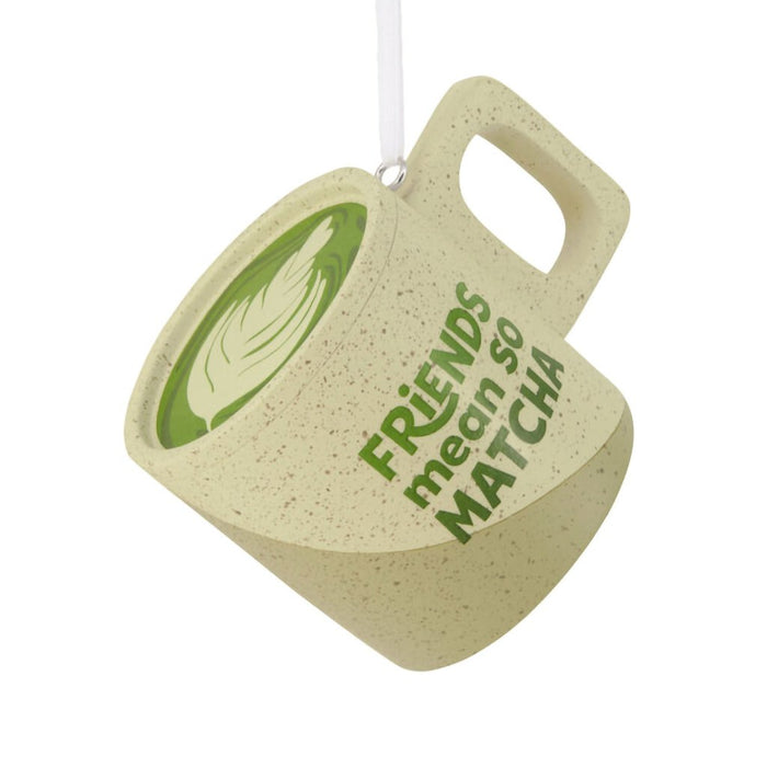 Hallmark : Matcha Mug Hallmark Ornament - Hallmark : Matcha Mug Hallmark Ornament