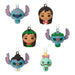 Hallmark : Mini Disney Lilo & Stitch Shatterproof Hallmark Ornaments, Set of 6 - Hallmark : Mini Disney Lilo & Stitch Shatterproof Hallmark Ornaments, Set of 6