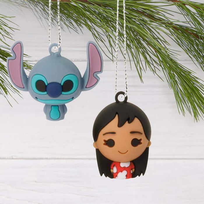 Hallmark : Mini Disney Lilo & Stitch Shatterproof Hallmark Ornaments, Set of 6 - Hallmark : Mini Disney Lilo & Stitch Shatterproof Hallmark Ornaments, Set of 6