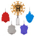 Hallmark : Mini Harry Potter™ Hallmark Tree Topper and Ornaments, Set of 5 - Hallmark : Mini Harry Potter™ Hallmark Tree Topper and Ornaments, Set of 5