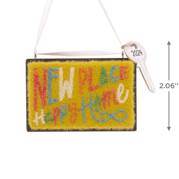 Hallmark : New Home Doormat 2024 Hallmark Ornament - Hallmark : New Home Doormat 2024 Hallmark Ornament