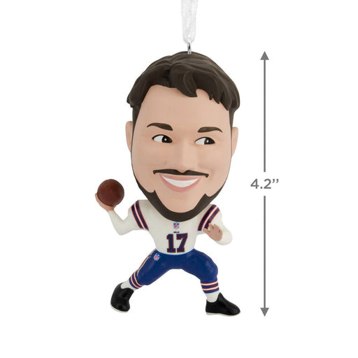 Hallmark : NFL Buffalo Bills Josh Allen Bouncing Buddy Hallmark Ornament - Hallmark : NFL Buffalo Bills Josh Allen Bouncing Buddy Hallmark Ornament