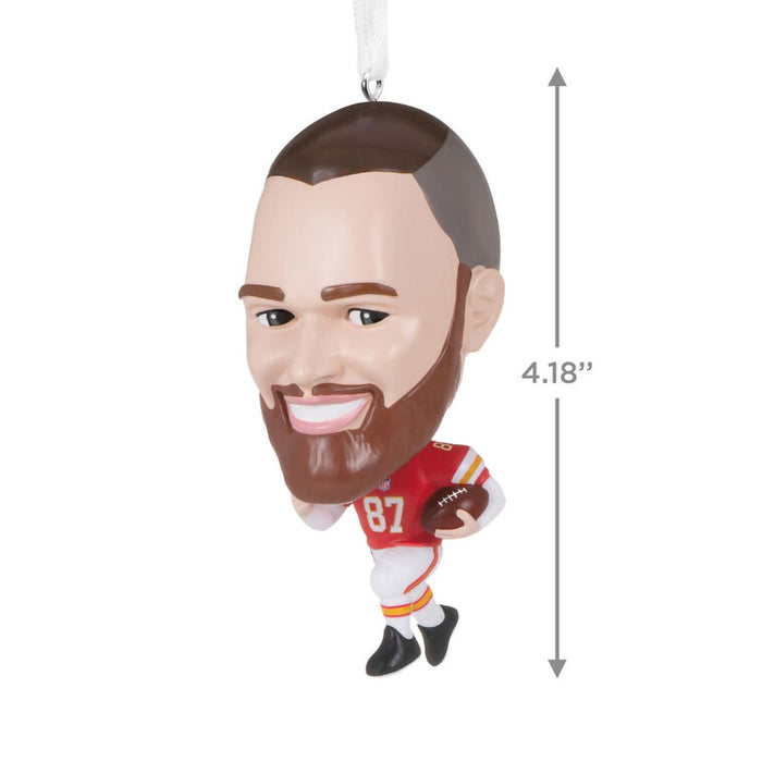 Hallmark : NFL Kansas City Chiefs Travis Kelce Bouncing Buddy Hallmark Ornament - Hallmark : NFL Kansas City Chiefs Travis Kelce Bouncing Buddy Hallmark Ornament