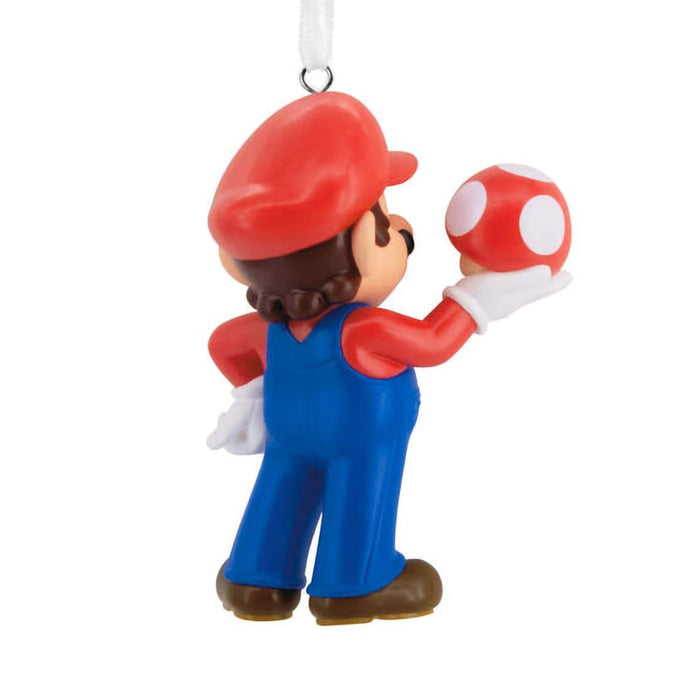 Hallmark : Nintendo Super Mario™ With Super Mushroom Hallmark Ornament - Hallmark : Nintendo Super Mario™ With Super Mushroom Hallmark Ornament