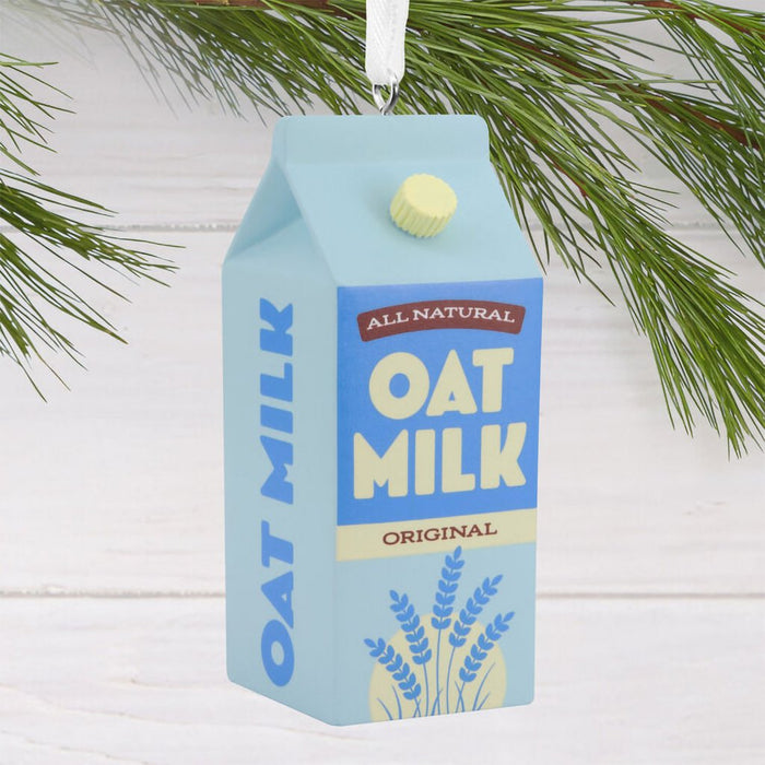 Hallmark : Oat Milk Hallmark Ornament - Hallmark : Oat Milk Hallmark Ornament