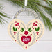 Hallmark : Our First Christmas Heart 2024 Hallmark Ornament - Hallmark : Our First Christmas Heart 2024 Hallmark Ornament