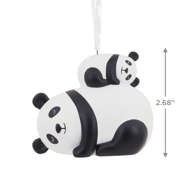 Hallmark : Parent and Child Pandas Hallmark Ornament - Hallmark : Parent and Child Pandas Hallmark Ornament