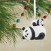 Hallmark : Parent and Child Pandas Hallmark Ornament - Hallmark : Parent and Child Pandas Hallmark Ornament