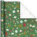 Hallmark : Peace on Earth Ornaments Christmas Wrapping Paper Roll, 22.5 sq. ft. - Hallmark : Peace on Earth Ornaments Christmas Wrapping Paper Roll, 22.5 sq. ft.