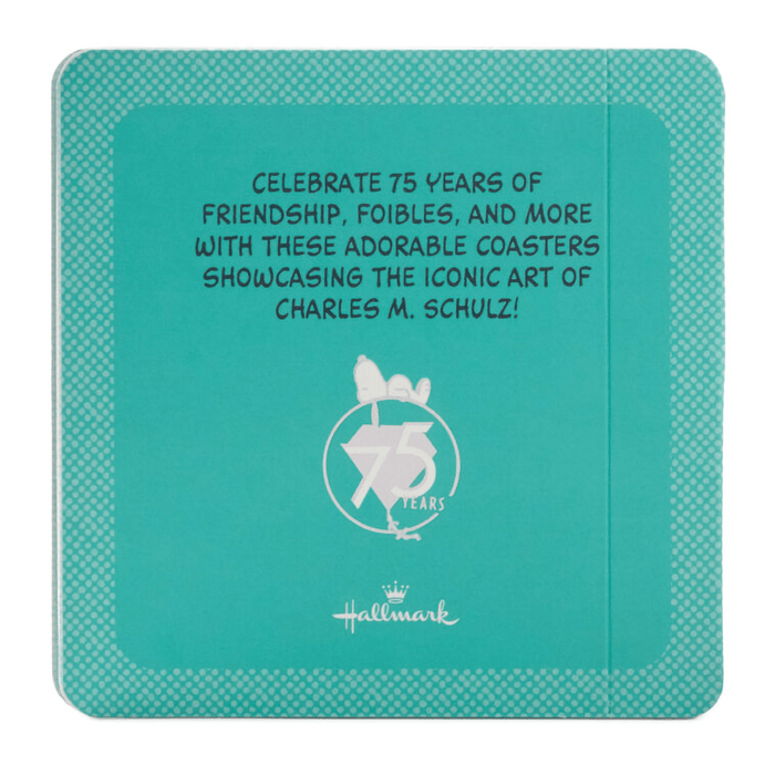 Hallmark : Peanuts® 75th Anniversary Friendship of a Lifetime Coaster Book - Hallmark : Peanuts® 75th Anniversary Friendship of a Lifetime Coaster Book