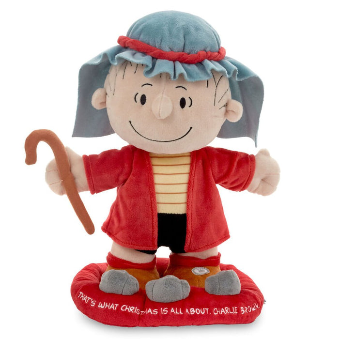 Hallmark : Peanuts® Linus in Shepherd Costume Plush With Sound, Motion and Light, 12" - Hallmark : Peanuts® Linus in Shepherd Costume Plush With Sound, Motion and Light, 12"