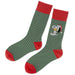 Hallmark : Peanuts® Santa Snoopy and Woodstock Crew Socks - Hallmark : Peanuts® Santa Snoopy and Woodstock Crew Socks