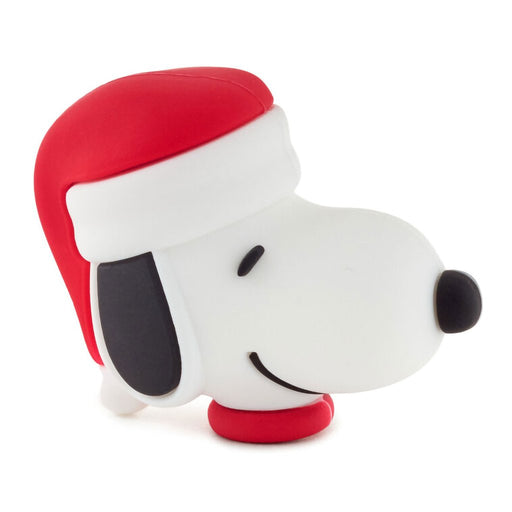 Hallmark : Peanuts® Santa Snoopy Charmers Silicone Charm - Hallmark : Peanuts® Santa Snoopy Charmers Silicone Charm