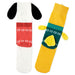 Hallmark : Peanuts® Snoopy and Woodstock in Christmas Sweaters Mismatched Novelty Socks - Hallmark : Peanuts® Snoopy and Woodstock in Christmas Sweaters Mismatched Novelty Socks