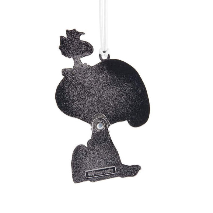 Hallmark : Peanuts® Snoopy and Woodstock Moving Metal Hallmark Ornament - Hallmark : Peanuts® Snoopy and Woodstock Moving Metal Hallmark Ornament