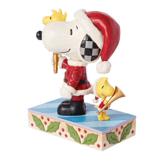 Hallmark : Peanuts® Snoopy and Woodstock Santas Figurine, 6.1" - Hallmark : Peanuts® Snoopy and Woodstock Santas Figurine, 6.1"